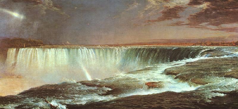 Frederick Edwin Church Niagara Falls Germany oil painting art